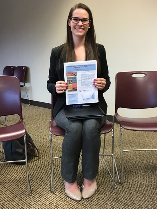 Loyola University MD psychology graduate student leads discussion on heroin epidemic